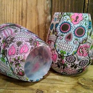 Silicone wine glasses